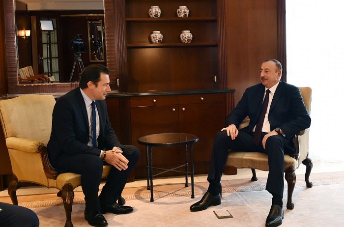 Prezident Berlində önəmli görüşlər keçirdi - FOTO